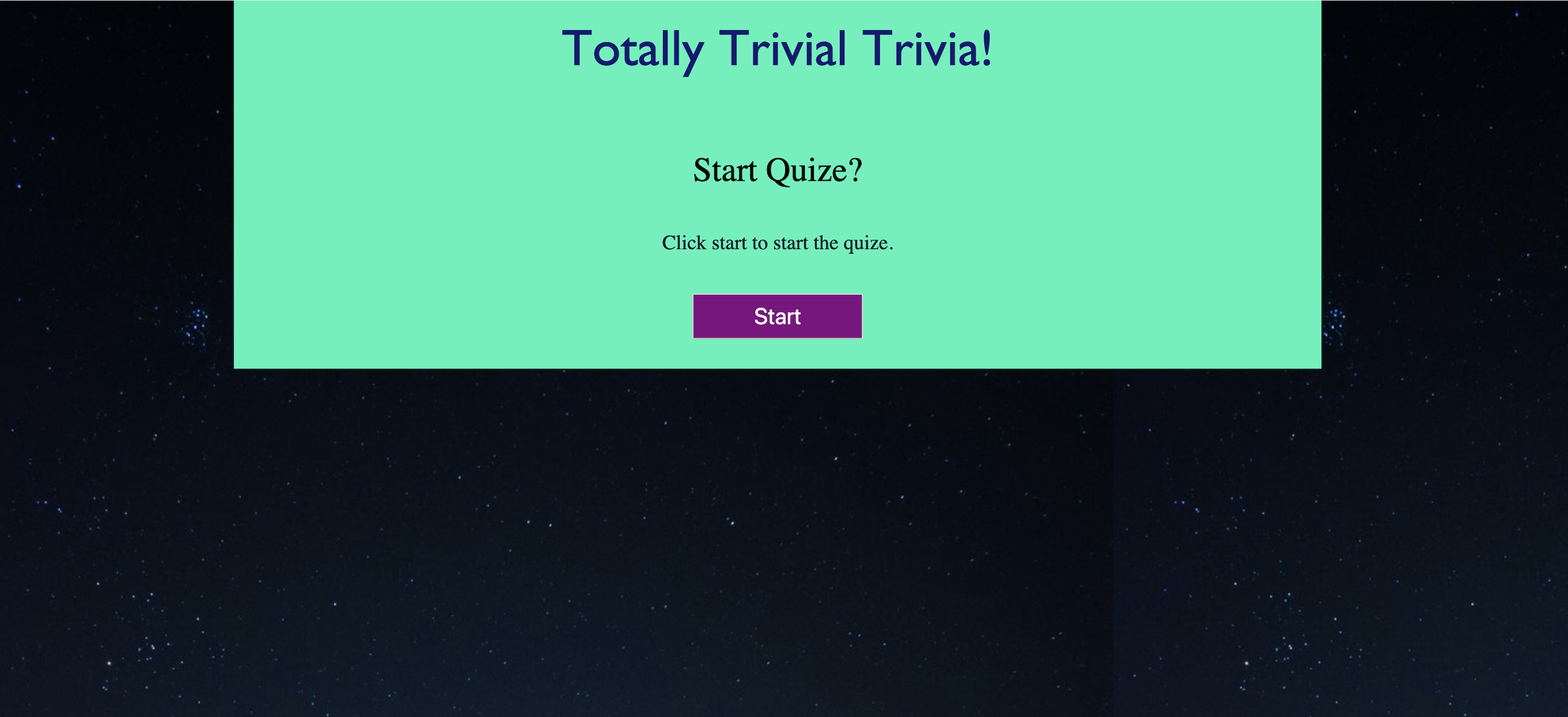 TriviaGame