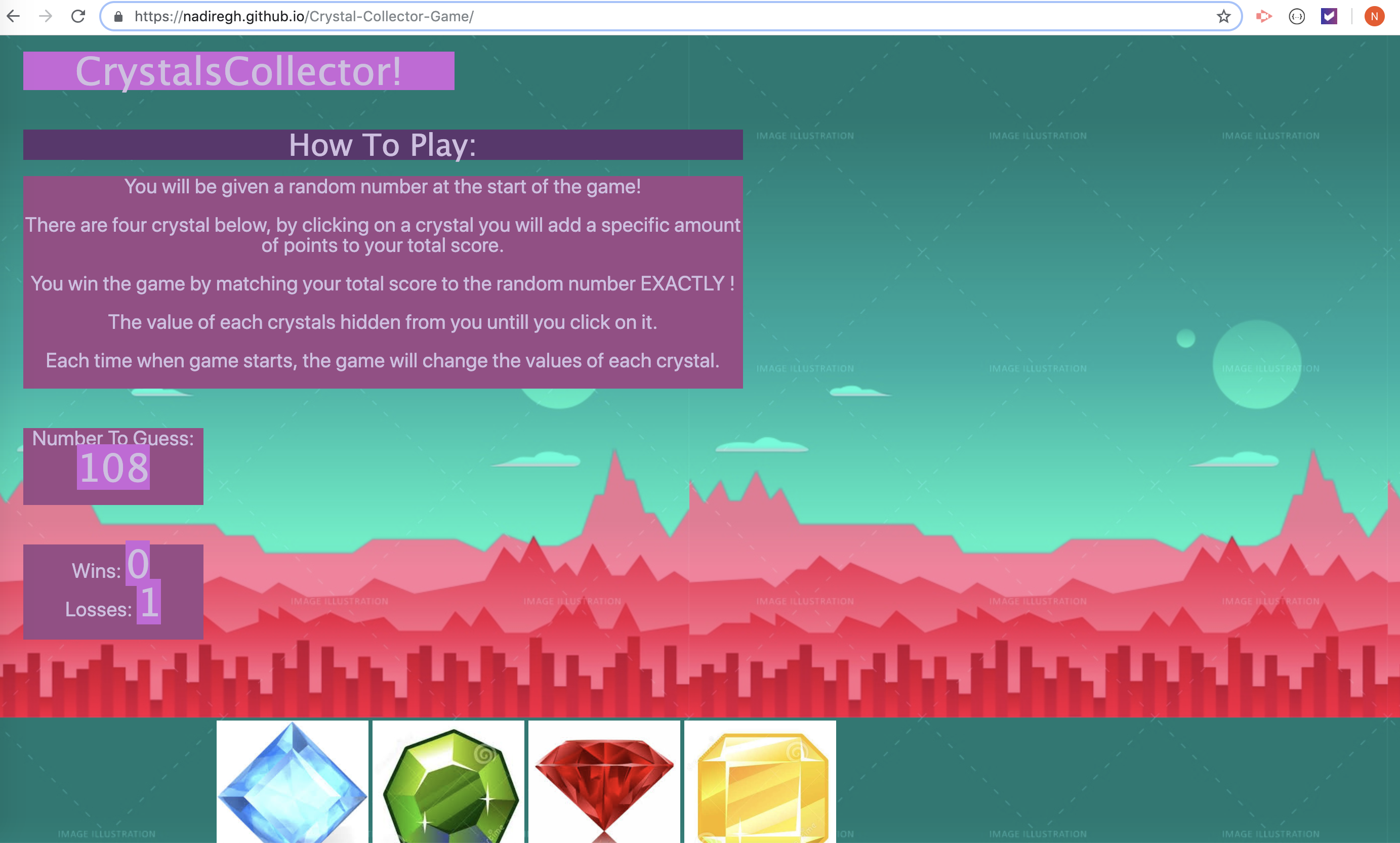 crystal game